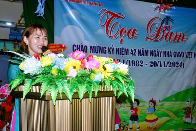 Trường Mầm non thị trấn Mộ Đức tổ chức Tọa đàm ngày Nhà giáo Việt Nam 20/11